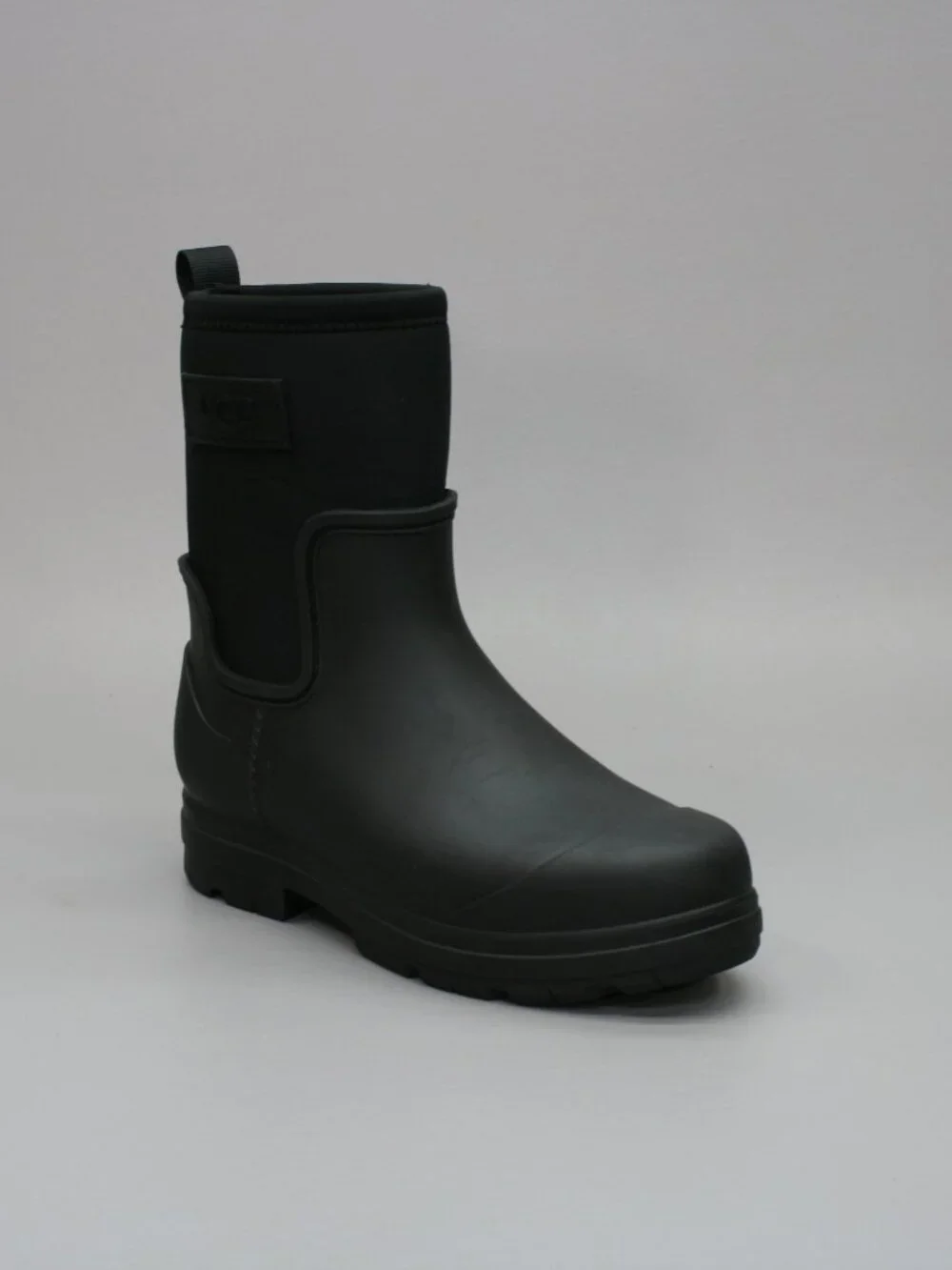 UGG Ladies 8 Droplet Mid Waterproof Rubber Neoprene Collar Rain Boots - 1143813